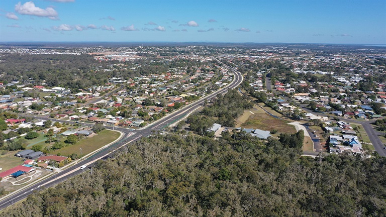 Aerial Photo of Hervey Bay